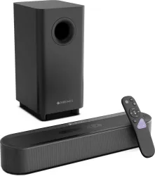 ZEBRONICS Juke Bar 9010C Dual Drivers, Dolby Audio,Optical IN,HDMI ARC & AUX Compact 140 W Bluetooth Soundbar (Black, 2.