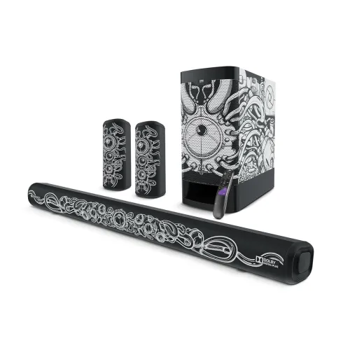 Image of ZEBRONICS 525 Watts Soundbar Juke BAR 9400 PRO Dolby 5.1(Designed by Santanu Hazarika) with BT v5.0,HDMI ARC,Optical in,