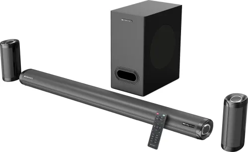 Image of ZEBRONICS Juke Bar 9700 Pro 525W 5.1CH Dolby Atmos Soundbar (Black, 5.1 Channel)