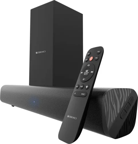 Image of Zebronics Juke Bar 200A 90W 2.1 Channel Bluetooth Soundbar