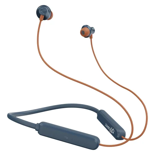 Image of ZEBRONICS Jumbo LITE Wireless Neckband with 70 Hours Backup, ENC & Fast Charging