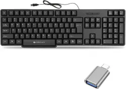 Zebronics K20 Keyboard and C-OTG