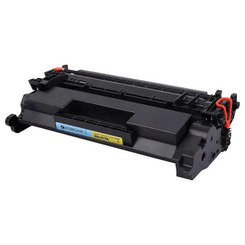 Image of ZEBRONICS LPC77A Black Toner Cartridge - Without Chip