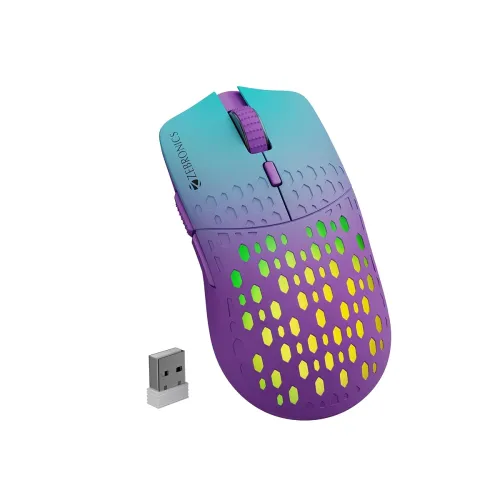 Image of ZEBRONICS Marine Wireless Mouse with Rechargeable Battery, BT + 2.4GHz
