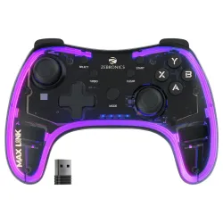 ZEBRONICS MAX LINK Wireless Gamepad, Dual motors Haptic feedback  (Windows | Android)