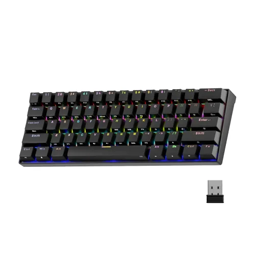 Image of Zebronics Max Ninja 61W Mechanical Keyboard, 60% Compact Layout