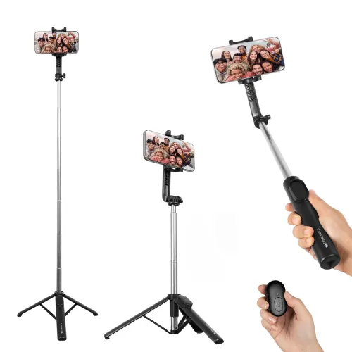 Image of Zebronics Moments 100 Extendable Selfie Stick for Compatible with Android & iPhones
