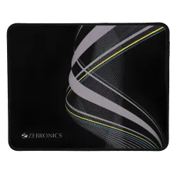 ZEBRONICS MSP-X2 Mouse Pad, Smooth Micro Fiber Cloth with Stitched Edges