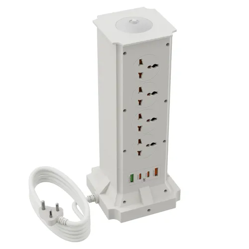 Image of Zebronics Multi-Plug Power Extension 2500W Max 8 Universal Sockets