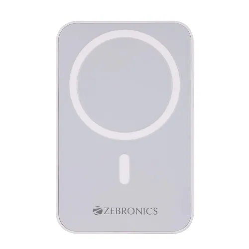 Image of ZEBRONICS MW63 10000 mAh Wireless Power Bank