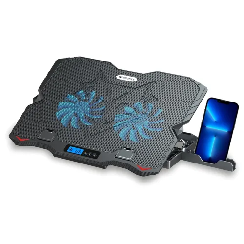 Image of Zebronics NC5500D Powerful Laptop Cooler with Dual 125mm Fans