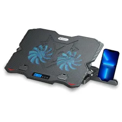 Zebronics NC5500D Powerful Laptop Cooler with Dual 125mm Fans