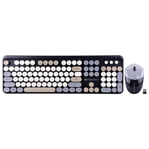 Image of ZEBRONICS Newly launched Companion 301 Keyboard & Mouse Combo