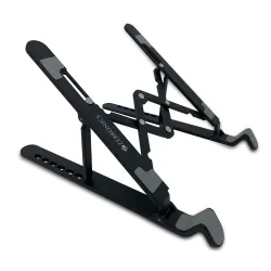 Zebronics-NS1500 Laptop Stand Featuring Foldable Design, Anti-Slip Silicone Rubber Pads, Supports Maximum of 5kgs Weight