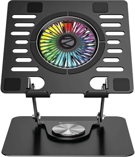 Image of Zebronics NS4000 Pro 2 Laptop Stand (Metal, 15.6