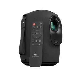 ZEBRONICS PIXAPLAY 24, Smart LED Vertical Projector, 4000 Lumens, 1080p Support