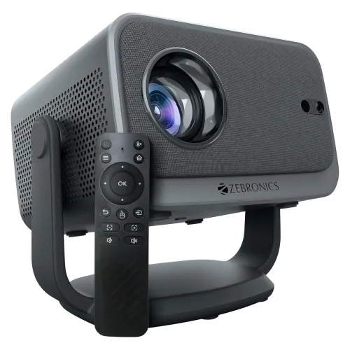 Image of ZEBRONICS PIXAPLAY 67, Smart LED Projector