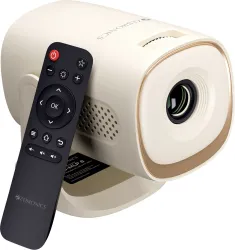 ZEBRONICS PixaPlay 72 Plus (4000 lm) Portable Smart Projector