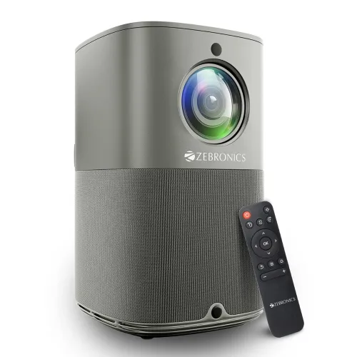 Image of ZEBRONICS PIXAPLAY 18, Smart LED Vertical Projector,