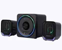 ZEBRONICS -Pluto 2 15 W Bluetooth Home Audio Speaker  (Black, 2.1 Channel)