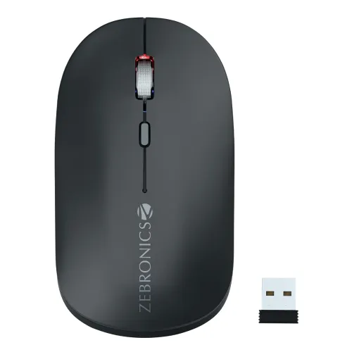 Image of ZEBRONICS Poise Rechargeable Wireless Mouse