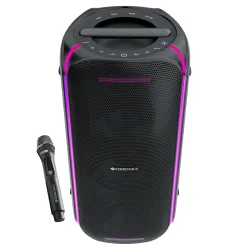 Zebronics Portable Bluetooth Speaker 90W Upto 6 Hours Playback Wireless Mic with Display