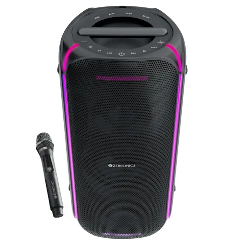Image of Zebronics Portable Bluetooth Speaker, 90W, Upto 6 Hours Playback