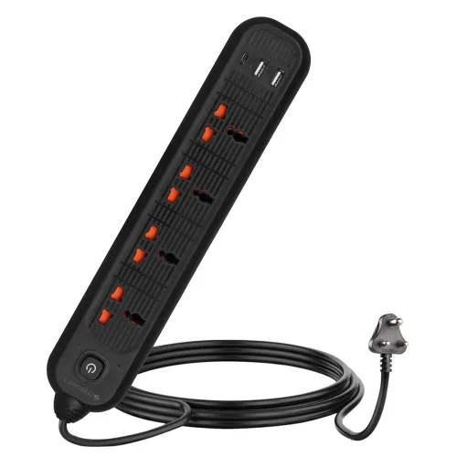 Image of ZEBRONICS Power BAR 145, Extension Board/Strip, 2000 Watts 