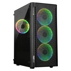 Zebronics Premium Gaming Cabinet, Mid-Tower, mATX
