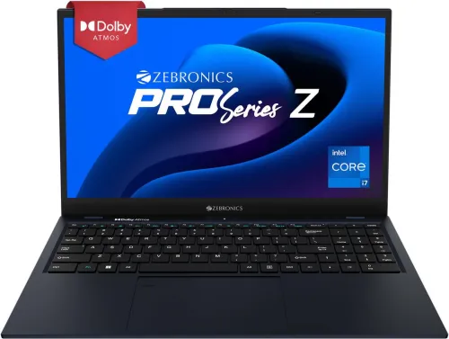 Image of ZEBRONICS Pro Series Z Core i7 12th Gen 1255U (16 GB / 512 GB SSD) Laptop