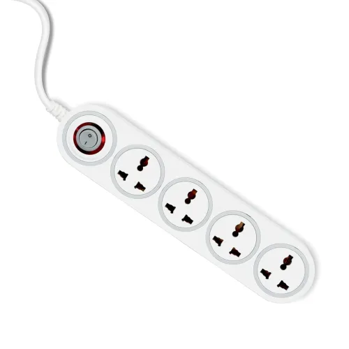 Image of ZEBRONICS PS4200H Power Strip – 4 Universal Sockets | 1500W