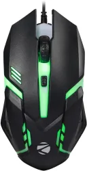 ZEBRONICS SCORPIO Wired Ambidextrous Optical Gaming Mouse (USB 2.0, Black)