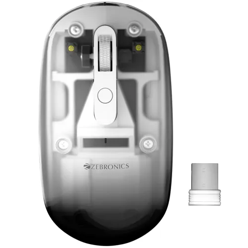 Image of Zebronics Sheer Pro Wireless Mouse Dual Mode 2.4GHz + BT 4 Buttons