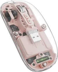 Zebronics Sheer Wireless Optical Mouse Rechargeable RGB
