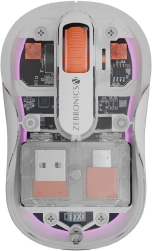 Image of ZEBRONICS Sheer Plus Wireless Ambidextrous Optical Mouse Wireless Mouse