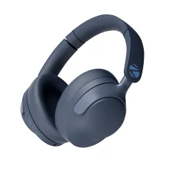 ZEBRONICS Silencio 111,Over Ear Wireless Headphone,Hybrid ANC (50dB),55*Hrs Backup,Transparency Mode,40mm Titanium Drive