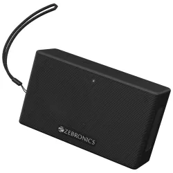 Zebronics Sonic POD S Portable Bluetooth Speaker (Black)