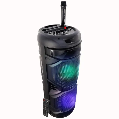 Image of Zebronics SONO 100 DJ Trolley Speaker – 120W, Wireless Mic