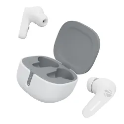 ZEBRONICS Sound Bomb 7 Bluetooth TWS in Ear Earbuds with 60H Playtime, ENC Mic, Rapid Charge, Upto 50ms Gaming Mode, Fla