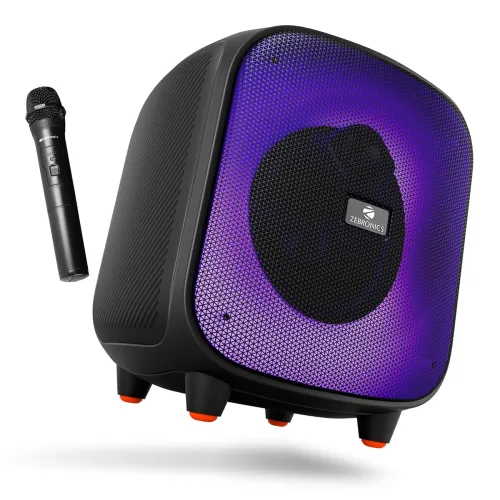 Image of ZEBRONICS Sound Feast 800,Portable Party Bluetooth Speaker,55 Watts,6 Hours Playback, 6.5 inch Powerful Driver