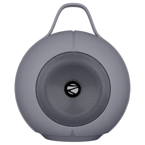 Image of ZEBRONICS Sound POD 30 Portable Bluetooth Speaker, 12 Watts, Upto 8 Hours Playback, Passive Radiator, BTv5.3 | mSD | TWS
