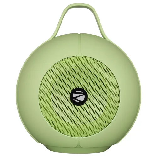 Image of Zebronics Sound POD 30 Bluetooth Speaker – 12W, RGB, Green