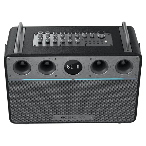 Image of ZEBRONICS Studio X One, 240W, 8 Hrs, 9000 mAh, Bluetooth Speaker, 45W Rapid Charge, 