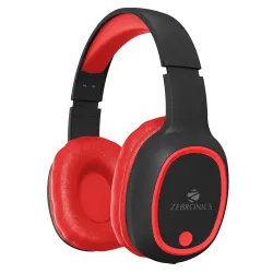ZEBRONICS Thunder Bluetooth 5.3 Wireless Over Ear Headphones with 60H Backup