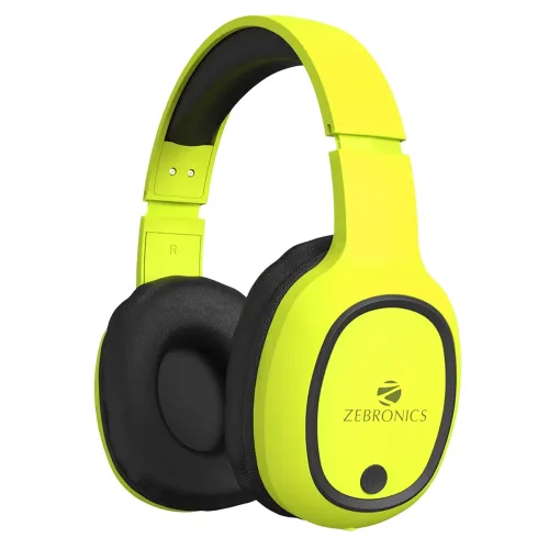Image of ZEBRONICS Thunder Bluetooth Wireless On-Ear Headphone