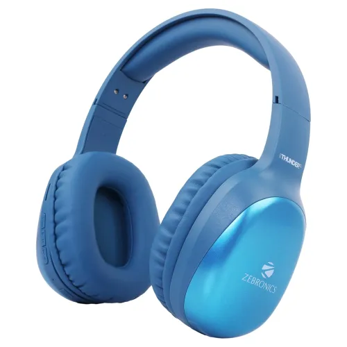 Image of ZEBRONICS Thunder Pro Wireless Over Ear Headphone 