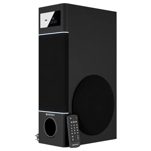 Image of Zebronics Tono 50W Tower Speaker with RGB Lights