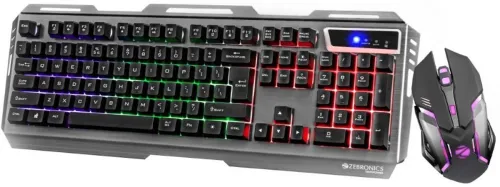 Image of ZEBRONICS Transformer Combo Set Designed for Gaming  (Black)