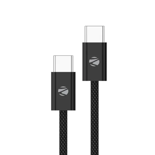 Image of ZEBRONICS TT60+ Type C - Type C Braided Cable