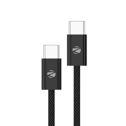 ZEBRONICS TT60+ Type C - Type C Braided Cable